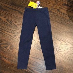 Dori Creations blue leggings NWT size 5/6